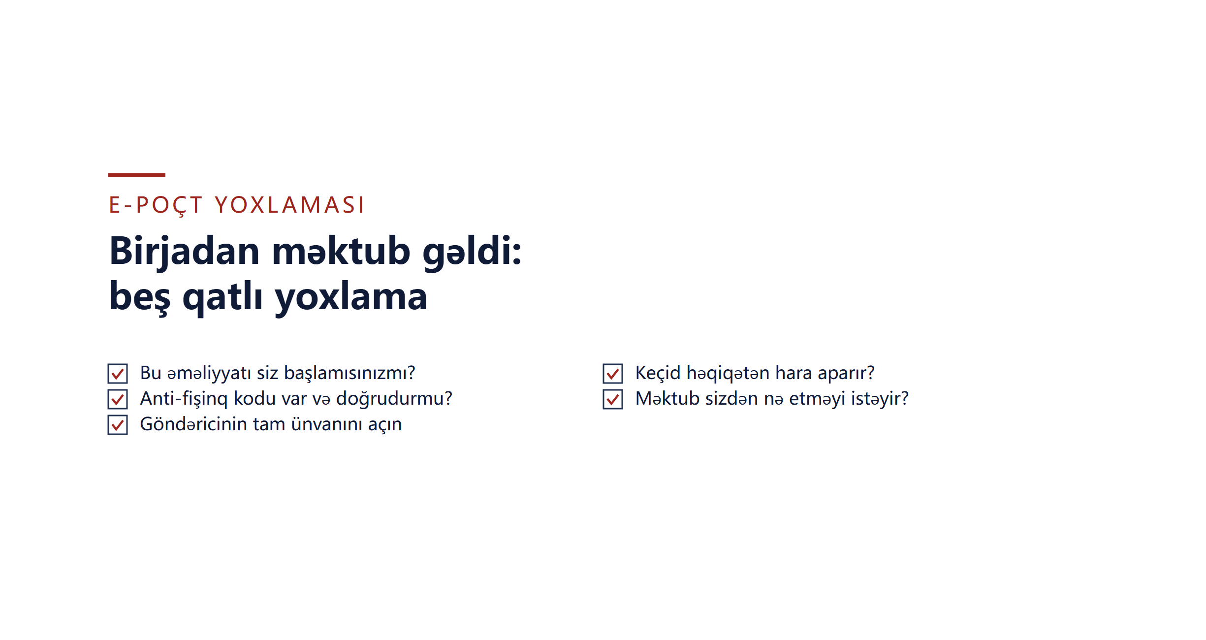 Binance anti-fişinq kodu: saxta e-poçt və giriş səhifəsini necə tanımalı